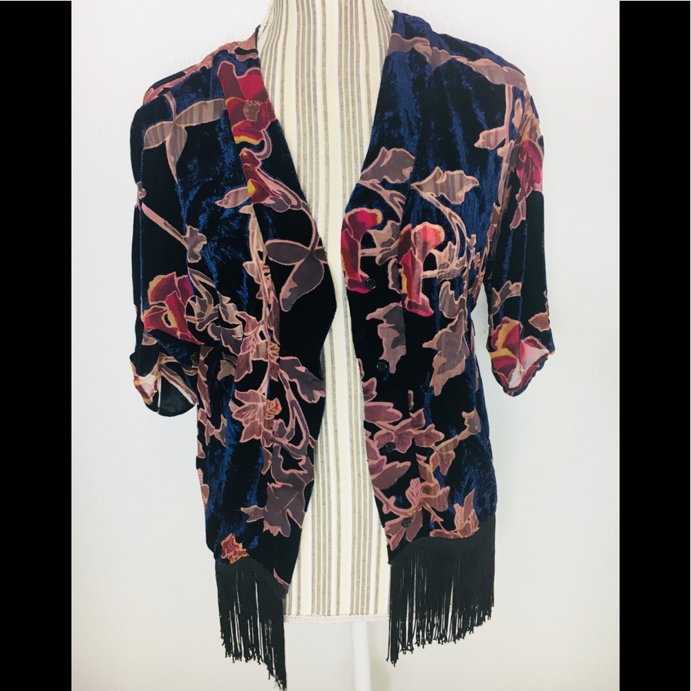 Fringe Flower Top